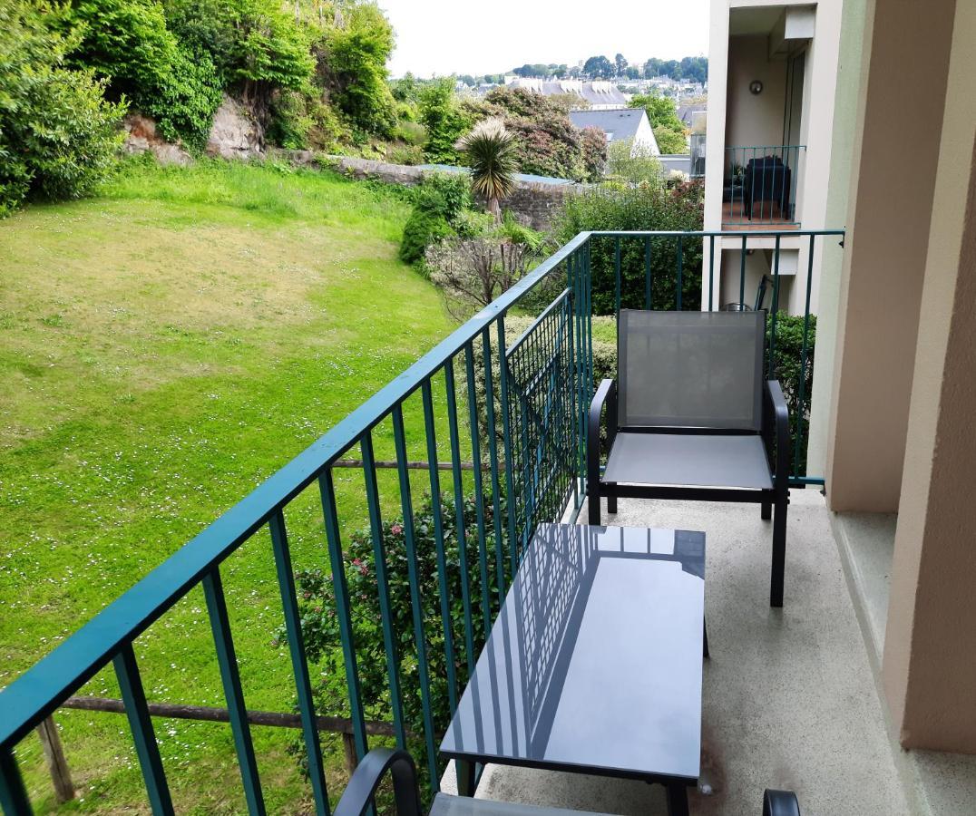 La Poterie - Appartement Avec Balcon Et Parking Prive Κεμπέρ Εξωτερικό φωτογραφία